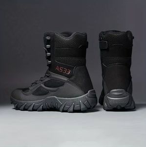 Men's Military tactical work boots shoes